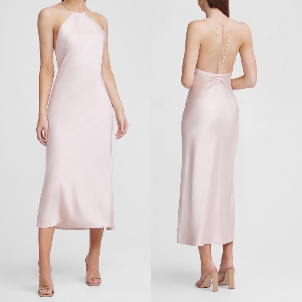 . New Significant Other Vienna Gown in blush size 8